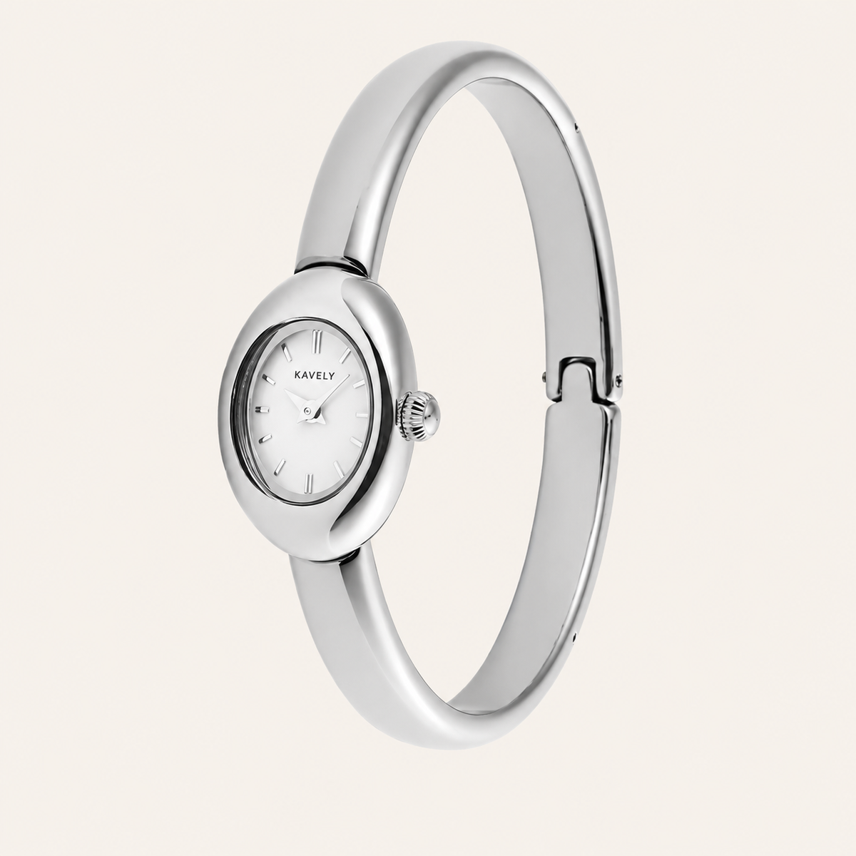Élodie Silver Bangle Watch
