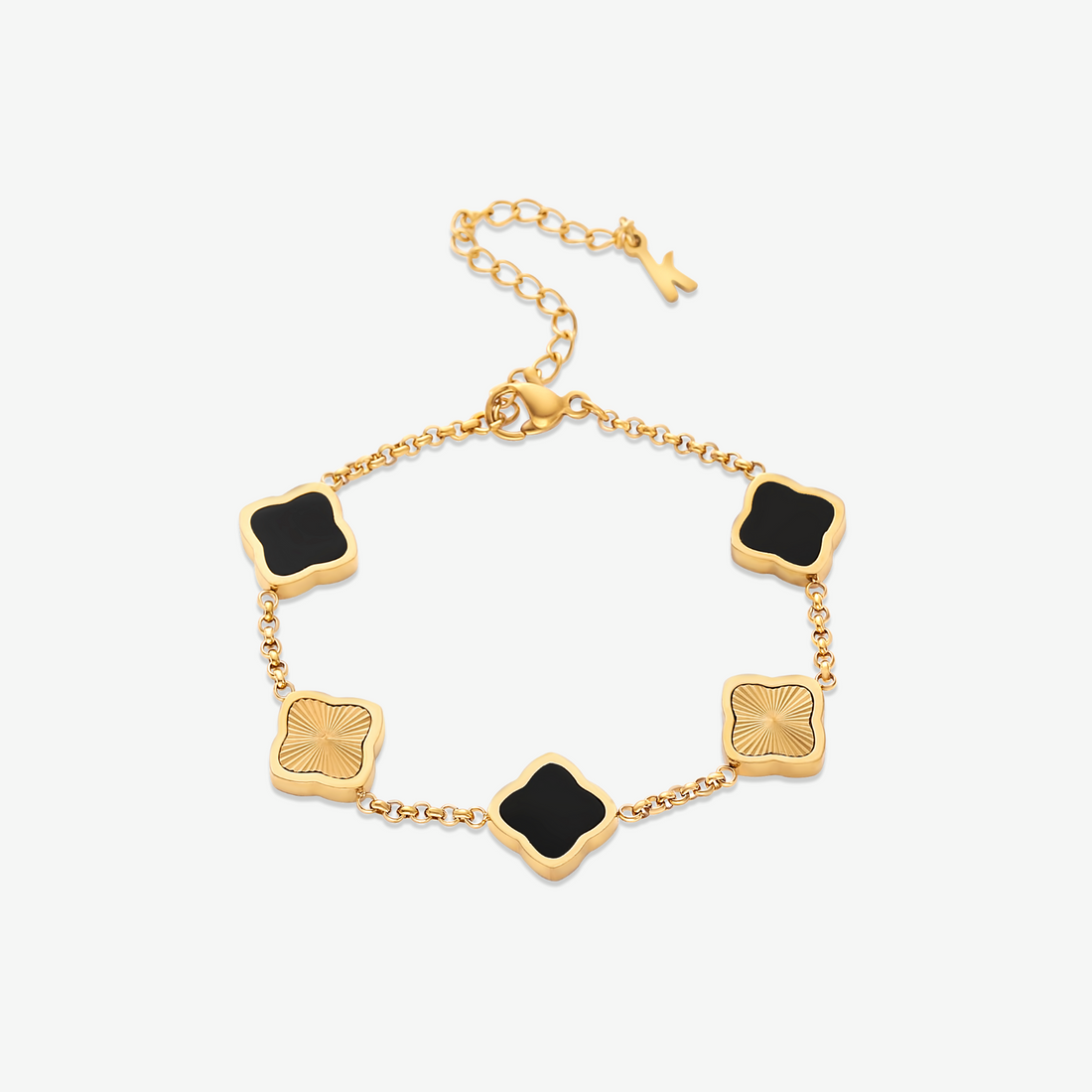Celine Clover Bracelet - Green