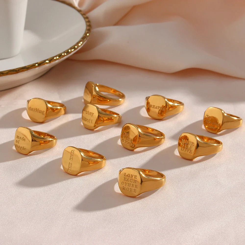Inspiration Signet Rings